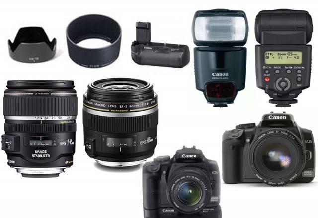 Фотокомплект Canon EOS 400D Тюмень