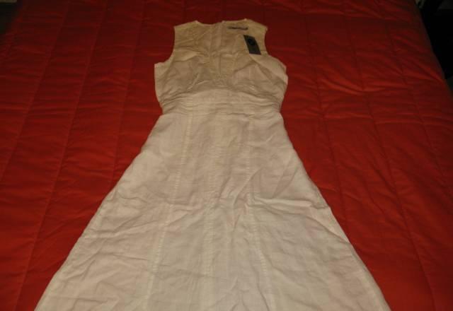 Новое льняное платье сарафан турция Москва