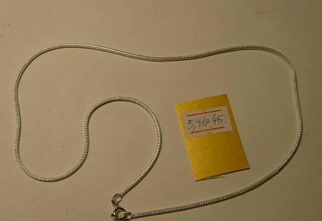 ЦЕПОЧКА НА ШЕЮ 925 ПРОБЫ!! РОССИЯ!! Санкт-Петербург