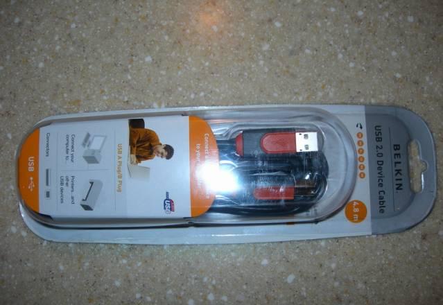 Кабель принтер Belkin USB 2.0 Device cable 4,8m Москва