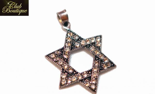 Серебряная подвеска Звезда Давида  Москва