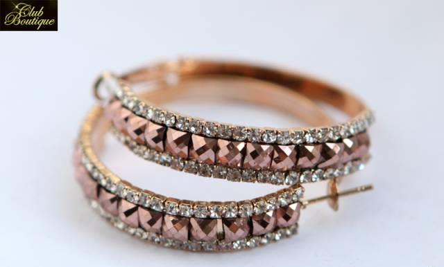 Серьги-кольца, бижутерия, Италия Москва