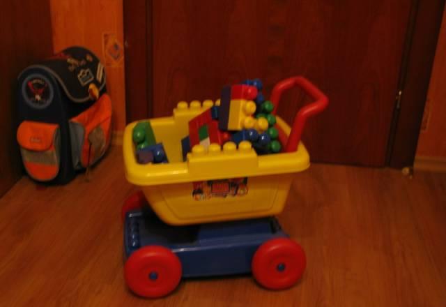 Конструктор с тележкой Москва