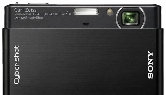 Фотоаппарат sony cyber-shot dsc-t77 черный Москва
