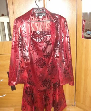 Праздничный костюм пиджак+юбка Москва