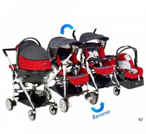 Универсальная коляска Chicco (3 в 1) Мытищи