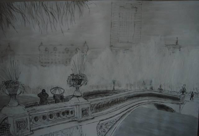 Картина "Виды Central парка Санкт-Петербург