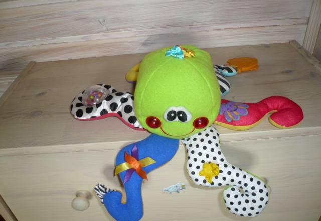 Крабик fisher price и жираф tolo Санкт-Петербург