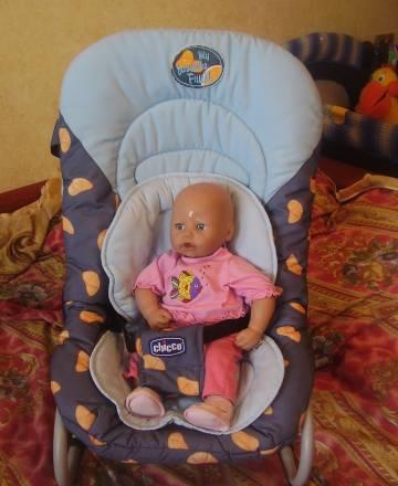 Шезлонг chicco + подарок Москва