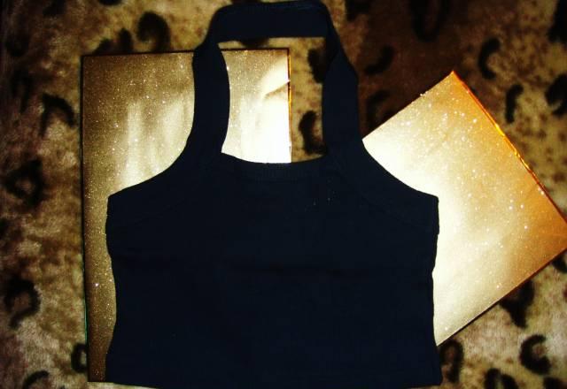 Топ производство Италия. Темно-синий и черный Москва