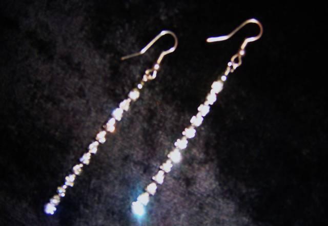 Бижутерия Серьги со стразами, новые Москва