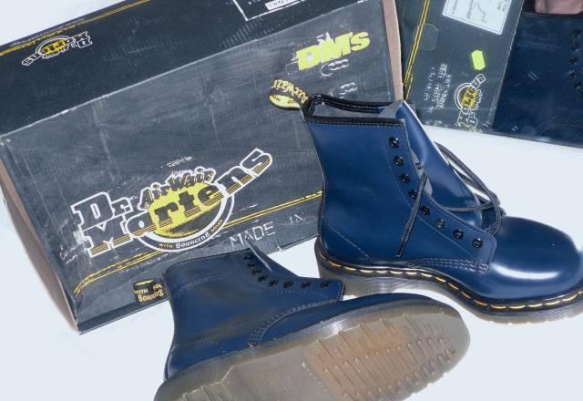 Ботинки DR. martens синие 36 раз. новые Москва