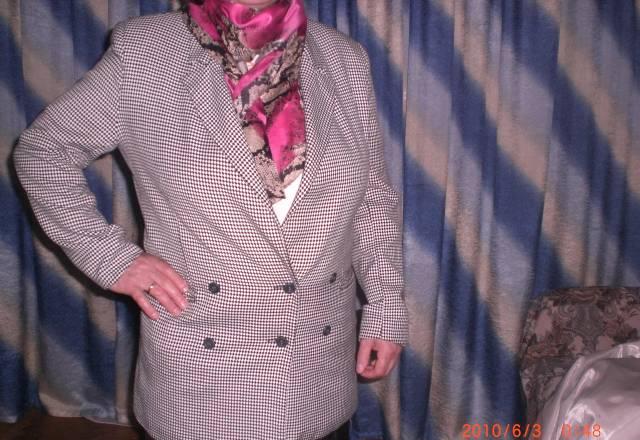 Пиджак черно белый Москва