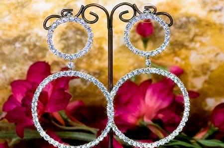 Серьги с кристаллами Сваровски Москва