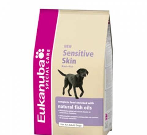 Корм Eukanuba Sensitive Skin 12.5кг Санкт-Петербург