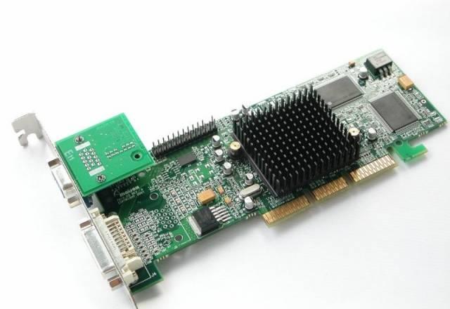 AGP Matrox Millennium G550 Dual Head DDR VGA + DVI Москва