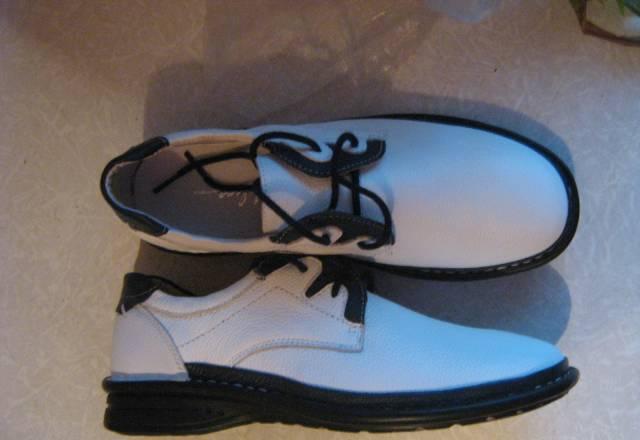 Туфли спортивного типа, натуральная кожа., новые Санкт-Петербург