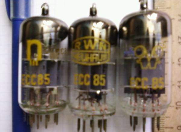 ECC85  ECC865  EL861 радиолампы гдр Челябинск