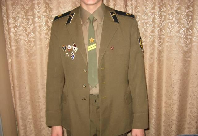 Парадная форма солдата 90ых г Новосибирск