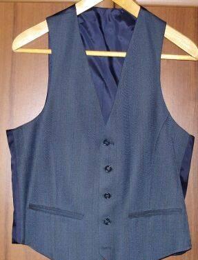 Жилет от костюма. Темно синий. Размер 46 Москва