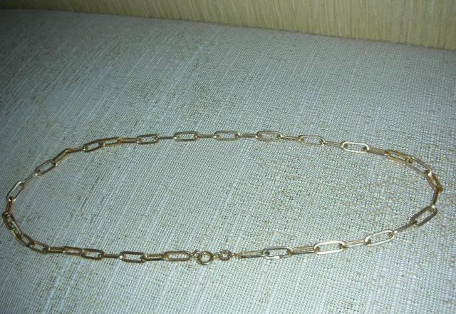 Цепочка позолота 14K Италия Санкт-Петербург