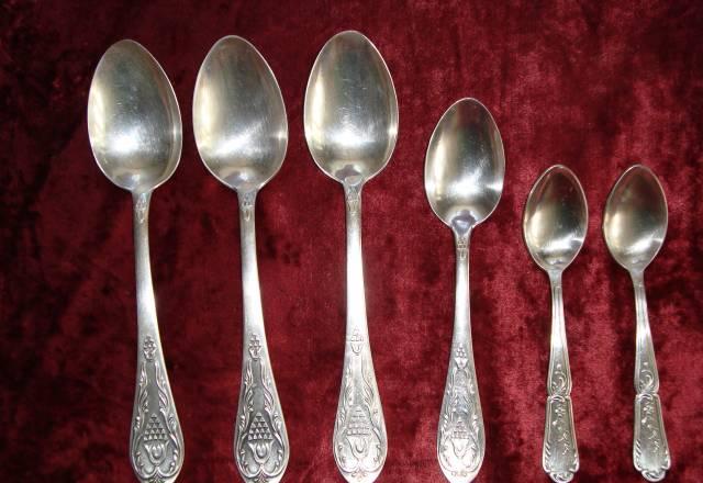Ложки серебро СССР Москва