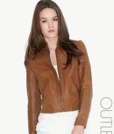 Куртка кожаная из Англии, новая, 44размер Москва