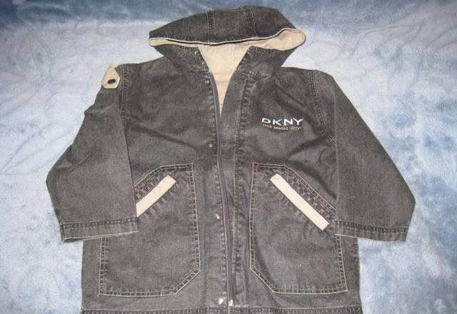 Джинсовка р 116-122  облегченная с капюшоном Москва