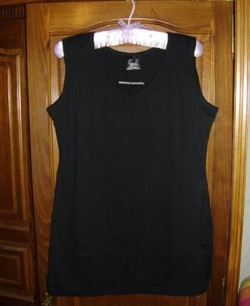 Новый черный топ р-р 50 Москва