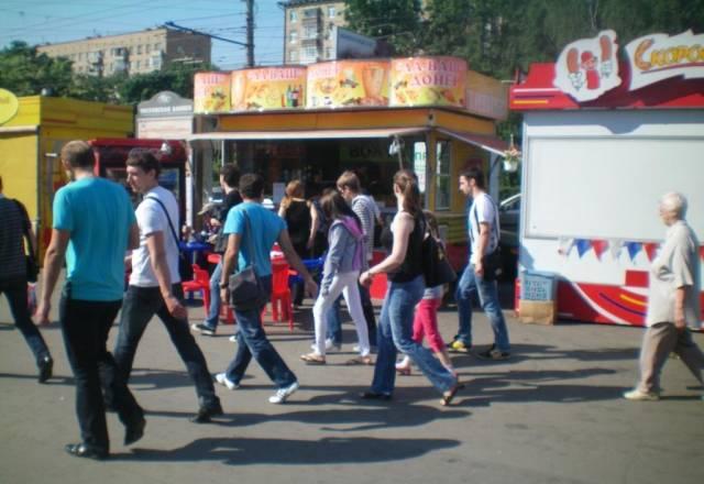 Продается торговая точка " Ла-ваш Донер" Москва