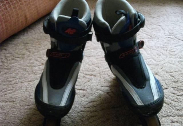 Ролики К2 ЕCHO 36-38 р раздвижные Москва