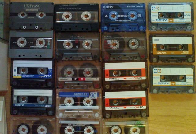 Кассеты аудио 80-90 годов Sony Syper EF Москва