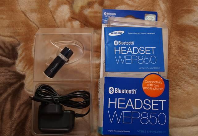 Bluetooth гарнитура Samsung WEP-850 Санкт-Петербург