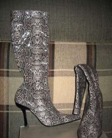 Сапоги весна- осень 37р. новые Москва