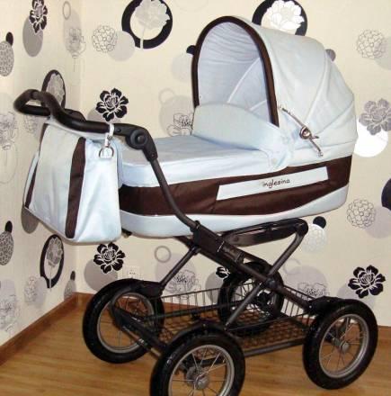 Inglesina Vittoria 2009 - голубая с шоколадным Москва