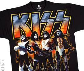 Майка Liqud Blue KISS Москва