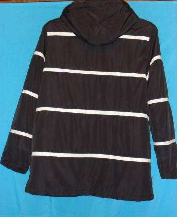 Куртка черная с полосами 50-52 Санкт-Петербург