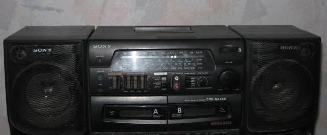 Магнитола sony CFS-W445S Санкт-Петербург