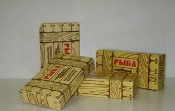 Коробки для копчёной и вяленой рыбы Москва