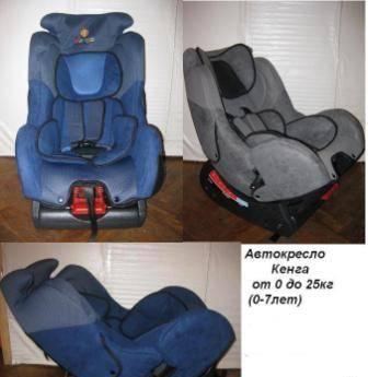 Автокресло с большим наклоном Кенга или Лаки Москва