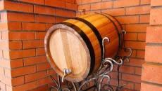 Винная бочка 50л из древесины дуба Москва