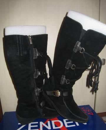 Продам замшевые сапоги, 36 размер Москва