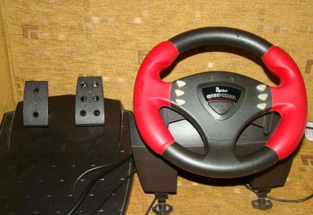 Игровой Руль Genius Speed Wheel Force Feedback Москва