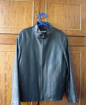 Куртка кожаная мужская "тото" осенне-весенняя Санкт-Петербург