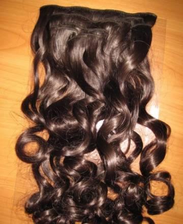 Волосы на заколках клипсах Санкт-Петербург