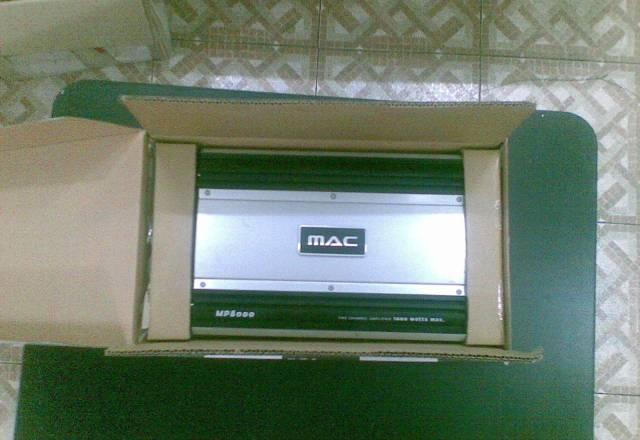 Усилитель 1000 Ватт одноканал. MacAudio mp800 Москва