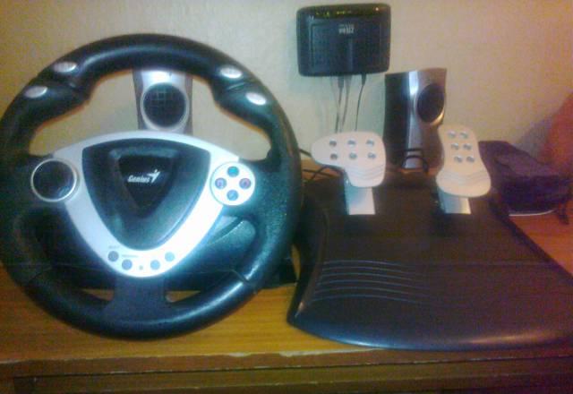 Руль для компьютера.Genius Москва