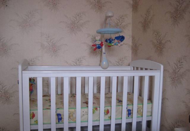 Детская кроватка +матрас + борты Москва