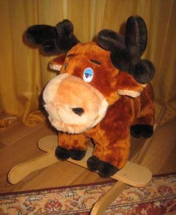 Очаровашка лось-качалка Москва