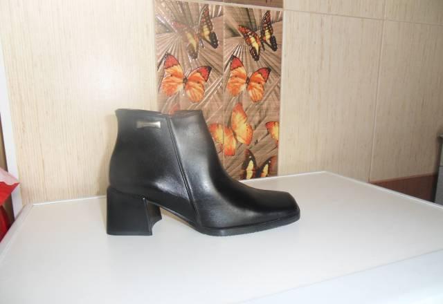 Новые кожаные ботинки на флисе Москва